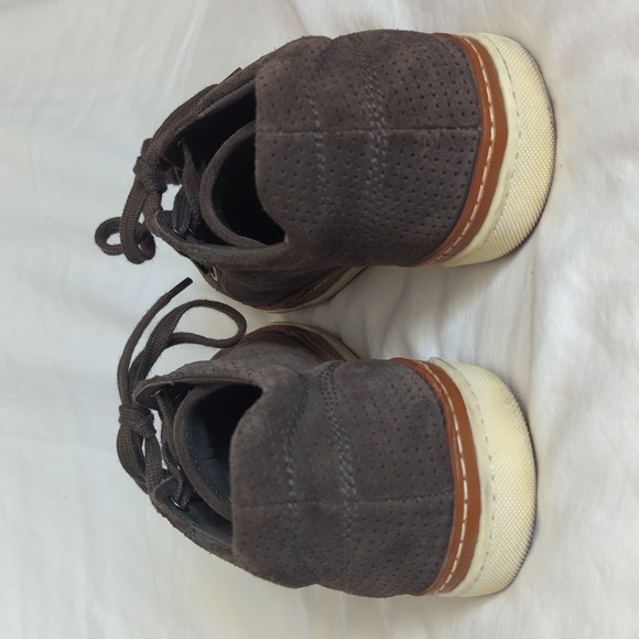 ALLEN EDMONDS Porter City Derby Sneaker Mens 9 D Brown Suede - Picture 5 of 10